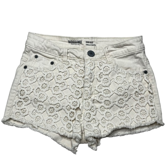 Mossimo high rise beige shorts size 3 - Picture 1 of 7